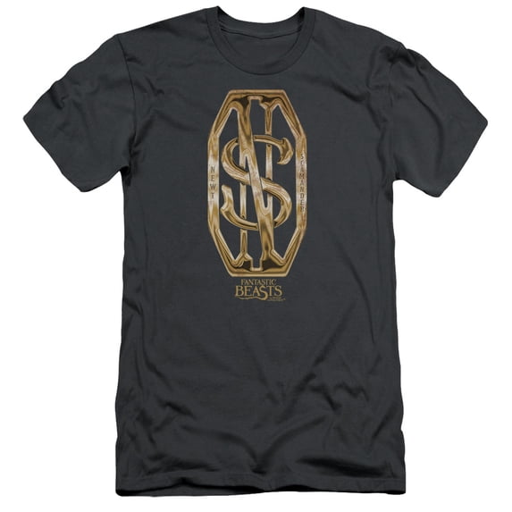 Fantastic Beasts Scamander Monogram Mens Slim Fit Shirt