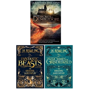 Fantastic Beasts Scripts by J.K. Rowling 3 Books Set - Ages 10-15 - Hardback/Paperback