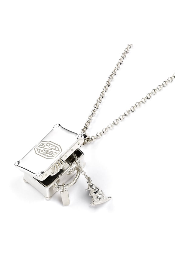 Fantastic Beasts Sterling Silver Newts case locket with Niffler Pendant