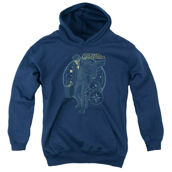 Fantastic Beasts - Suitcase - Youth Hooded Sweatshirt - Large