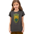 thumbnail image 1 of Fantastic Beasts The Secrets Of Dumbledore Brazil Ministry Flag Kids T Shirt (Medium) for Youth Toddler Boys and Girls, Charcoal, 1 of 5