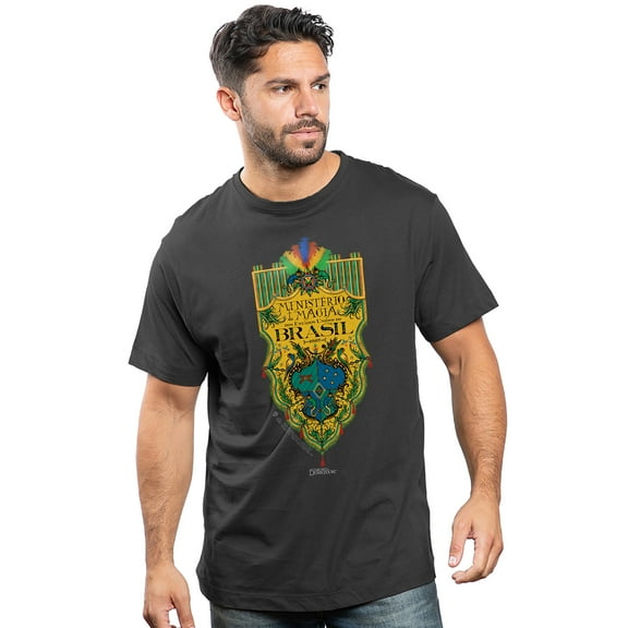 Fantastic Beasts The Secrets Of Dumbledore Brazil Ministry Flag Unisex Adult T Shirt