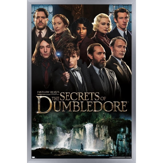 Fantastic Beasts: The Secrets of Dumbledore - Group Wall Poster, 14.725" x 22.375" Framed