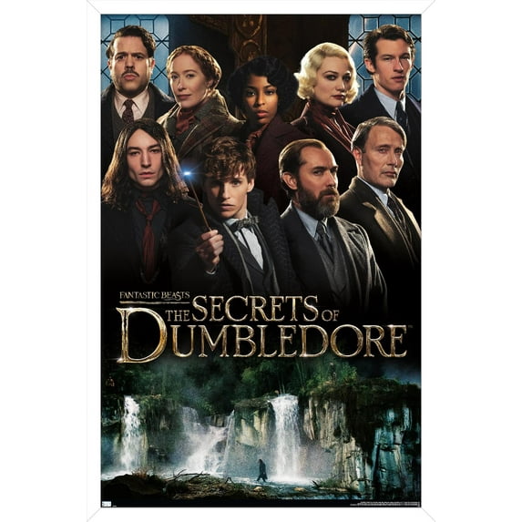 Fantastic Beasts: The Secrets of Dumbledore - Group Wall Poster, 14.725" x 22.375" Framed
