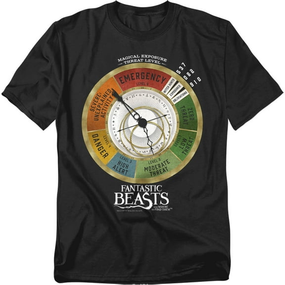 Fantastic Beasts T-Shirt Threat Gauge Unisex Graphic Tee For Men & Women