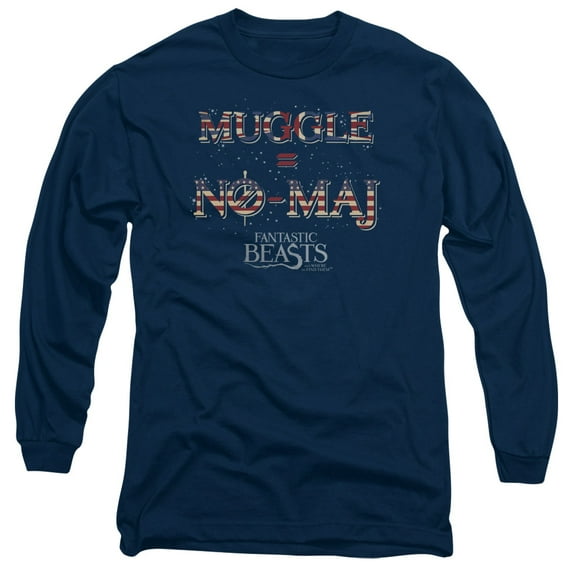 Fantastic Beasts - Uk Us No Maj - Long Sleeve Shirt - XX-Large