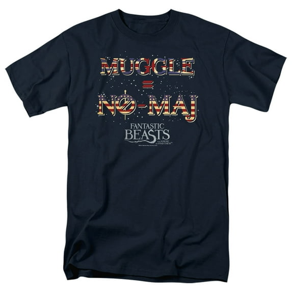 Fantastic Beasts T-Shirt Uk Us No Maj Unisex Graphic Tee For Men & Women