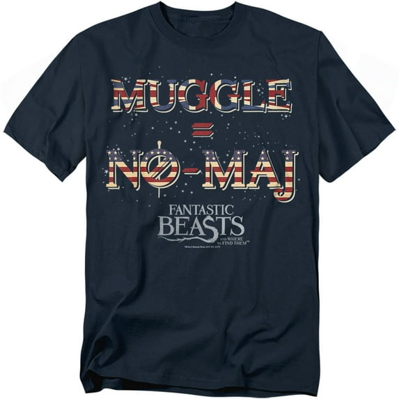 Fantastic Beasts T-Shirt Uk Us No Maj Unisex Graphic Tee For Men & Women