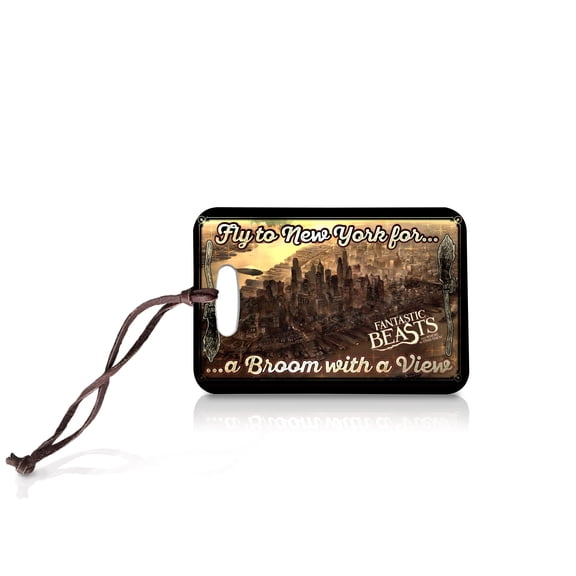 Fantastic Beasts and Where To Find Them (Broom With A View) Luggage Tag LTREC013
