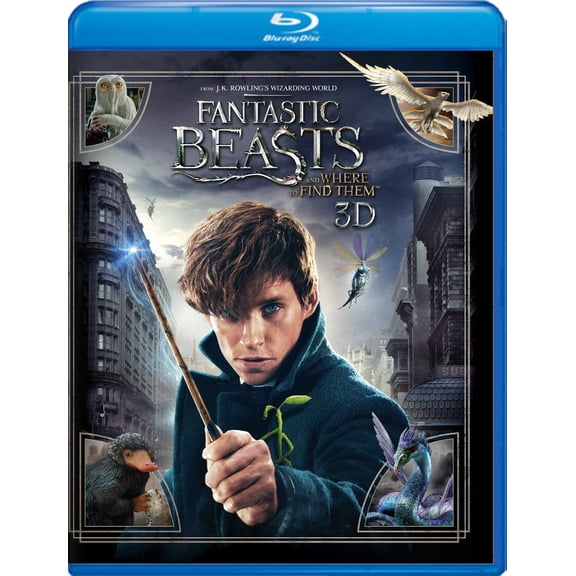 Fantastic Beasts and Where to Find Them [Blu-ray HD3D+Blu-ray]
