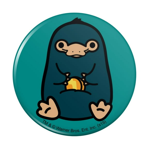 Fantastic Beasts and Where to Find Them Nifler Cute Chibi Character Pinback Button Pin
