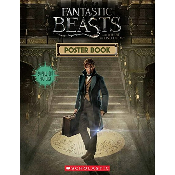 Pre-Owned Poster Book (Fantastic Beasts and Where to Find Them) (Paperback) 133811686X 9781338116861