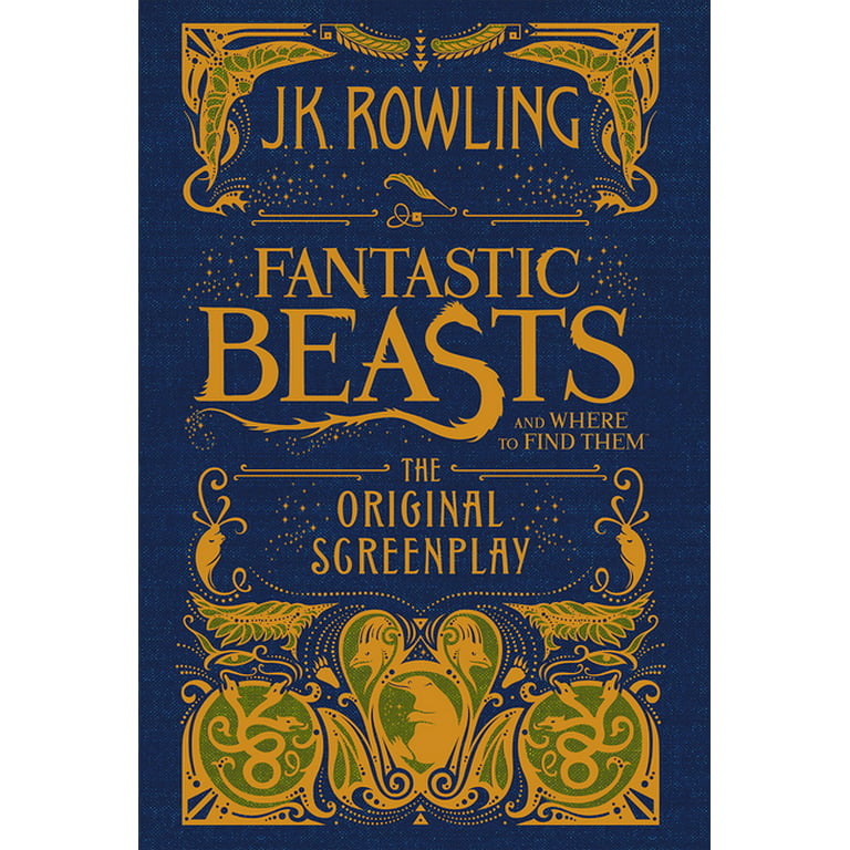 J.K. Rowling Screenplay Collection 3 Books Set (Fantastic Beasts and W