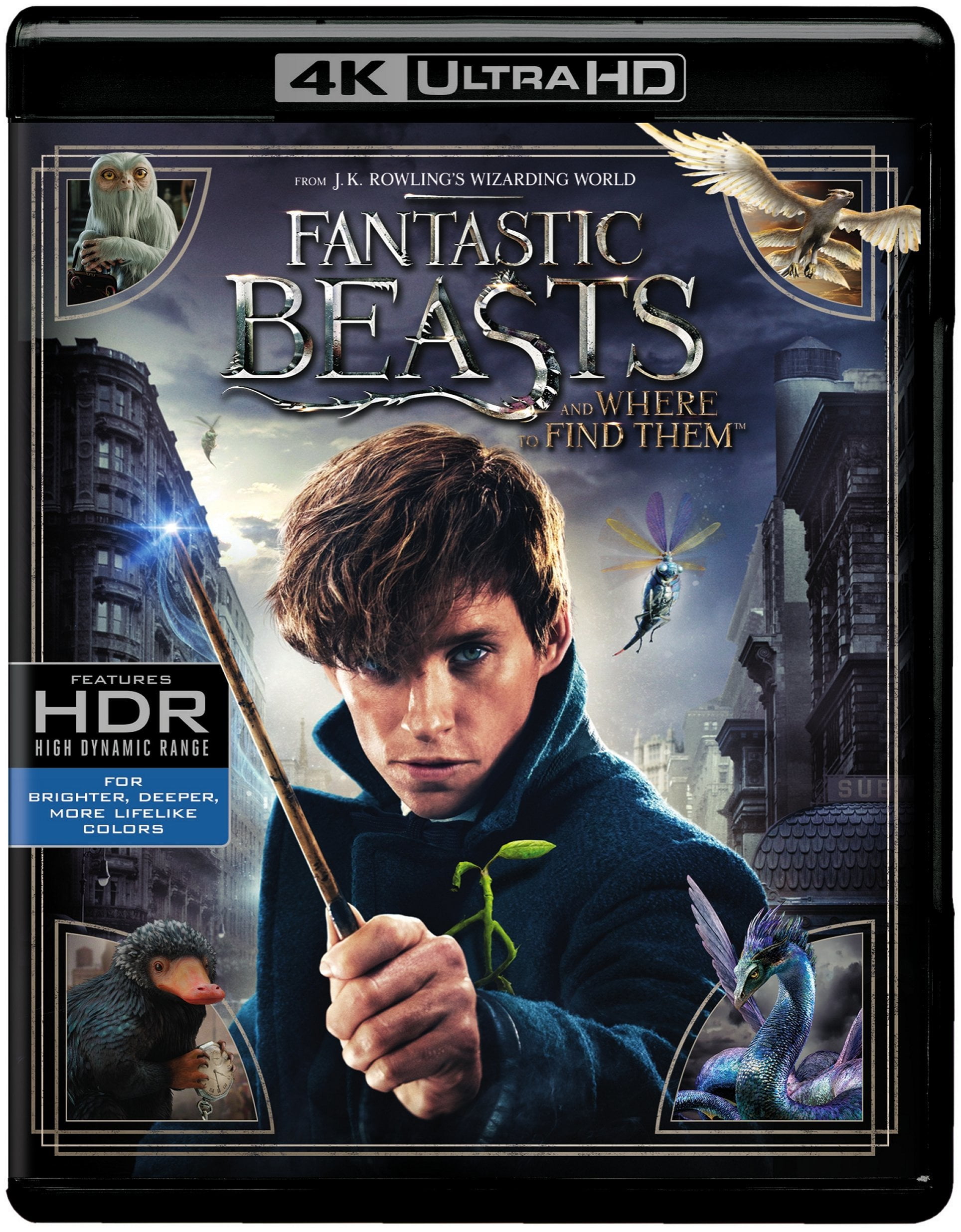 SDS, Fantastic Beasts UHD, 4K Ultra HD + Blu-ray, Digital Offer
