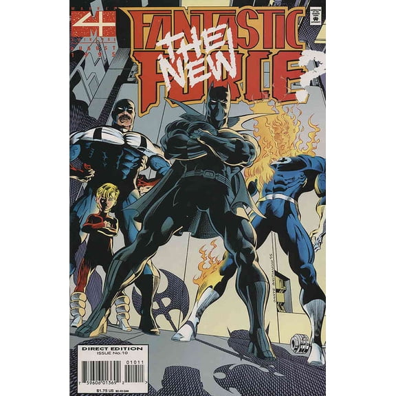Fantastic Force #10 VF ; Marvel Comic Book