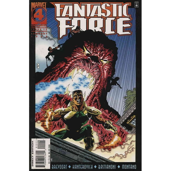 Fantastic Force #15 VF ; Marvel Comic Book