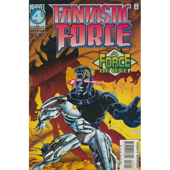 Fantastic Force #18 VF ; Marvel Comic Book