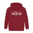 thumbnail image 1 of Fantastic Four (2025) - Fantatic Four Logo White - Men's Fleece Hoodie Sweatshirt, 1 of 2