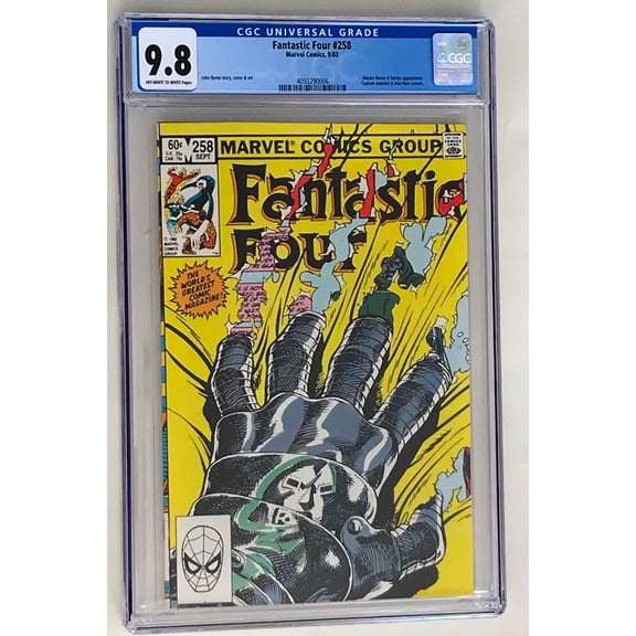 Fantastic Four #258 - CGC 9.8 Comic Book