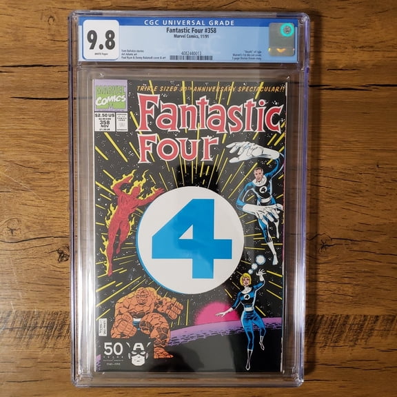Fantastic Four #358 - CGC 9.8 Comic Book