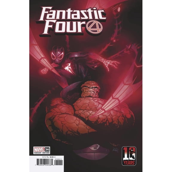 Fantastic Four #36 Dauterman Miles Morales 10th Anniv Var Marvel Comics Comic Book