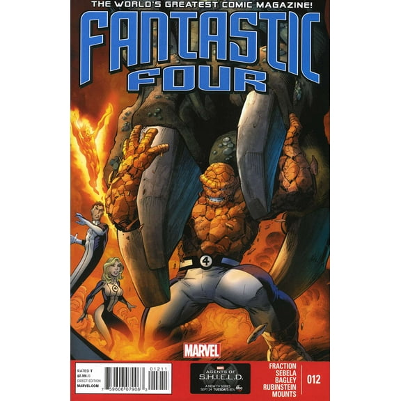 Fantastic Four (4th Series) #12 VF ; Marvel Comic Book