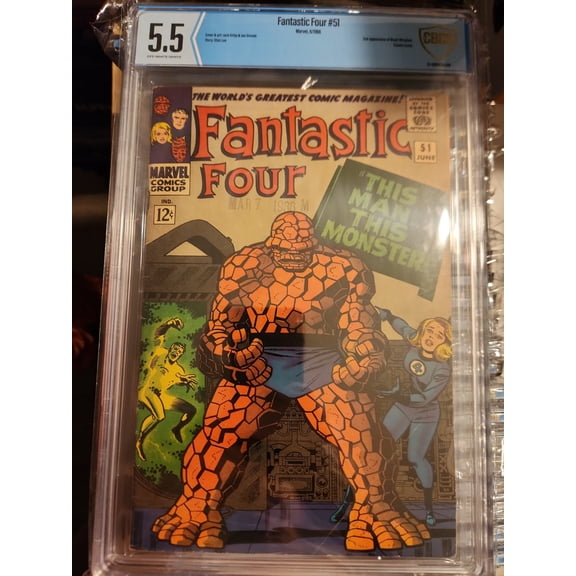 Fantastic Four #51 - CBCS 5.5 Comic Book