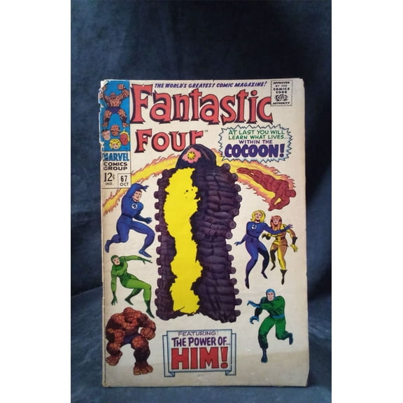 Pre-Owned Fantastic Four #67 1967 Marvel Comics Comic Book