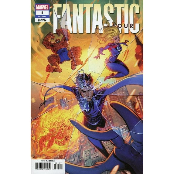 Fantastic Four (7th Series) #1J VF ; Marvel Comic Book