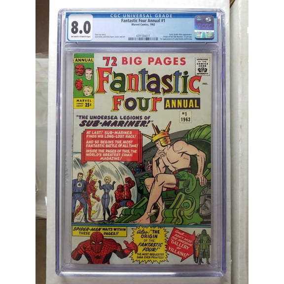 Fantastic Four Annual #1 - CGC 8 Comic Book