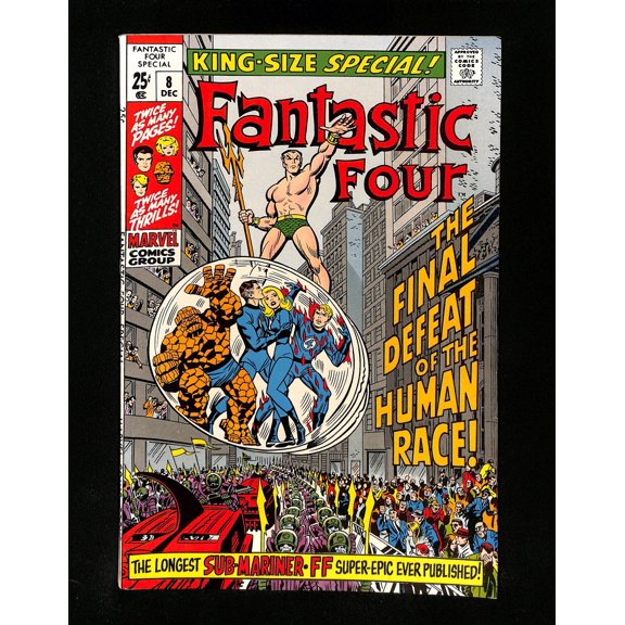 Fantastic Four Annual #8 NM- 9.2 Sub-Mariner!!! Comic Book
