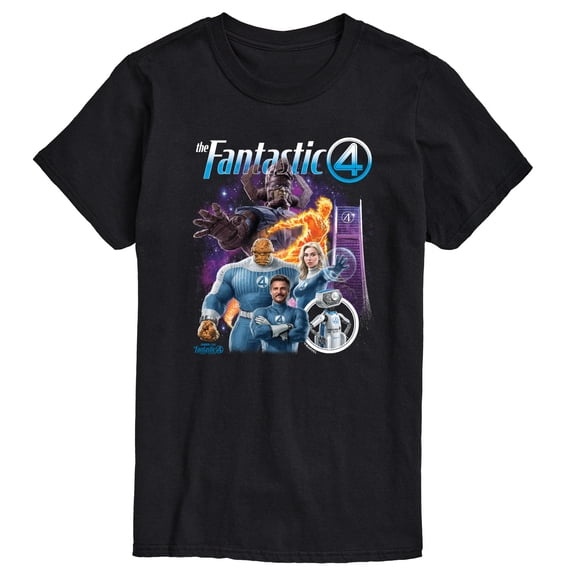 Fantastic Four (2025) - Fantastic Four Bootleg Group - Men's Short Sleeve Graphic T-Shirt