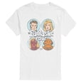 thumbnail image 1 of Fantastic Four Retro - Fantastic Four Character Grid Tonal Washed - Men's Short Sleeve Graphic T-Shirt, 1 of 4