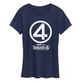 thumbnail image 1 of Fantastic Four - Circle Logo Short Sleeve Graphic T-Shirt, 1 of 4