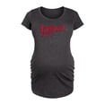 thumbnail image 1 of Fantastic Four - Classic Logo - Women's Maternity Scoop Neck Graphic T-Shirt, 1 of 4