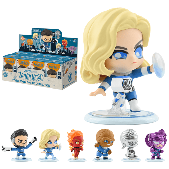 Fantastic Four Cosbi Bobble Head Collection - Case of 8