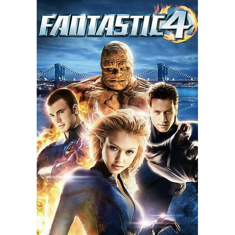 Fantastic Four (DVD) (Widescreen Edition) [2005] - Walmart.com