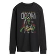 thumbnail image 1 of Fantastic Four - Doctor Doom Super Villain - Men's Long Sleeve Graphic T-Shirt, 1 of 4
