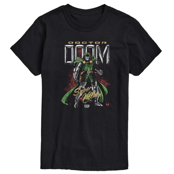 Fantastic Four Classic - Doctor Doom Super Villain - Men's Short Sleeve Graphic T-Shirt