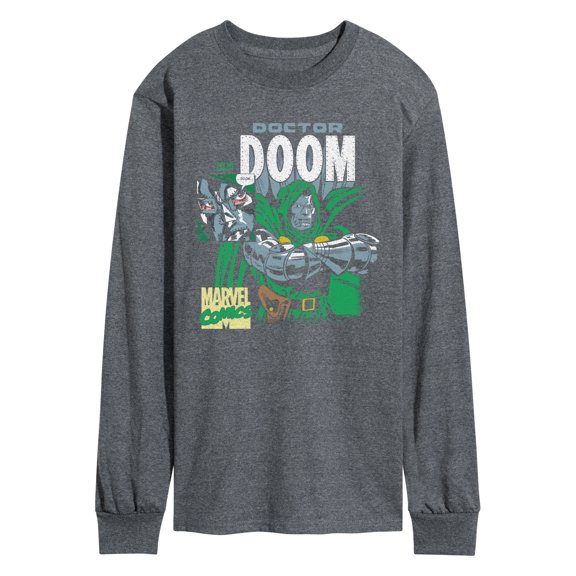 Fantastic Four - Doom Boxes - Men's Long Sleeve Graphic T-Shirt
