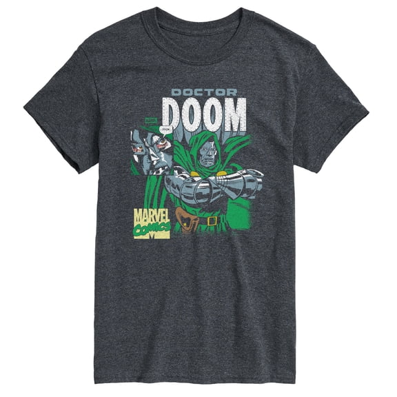 Fantastic Four Retro - Doom Boxes - Men's Short Sleeve Graphic T-Shirt