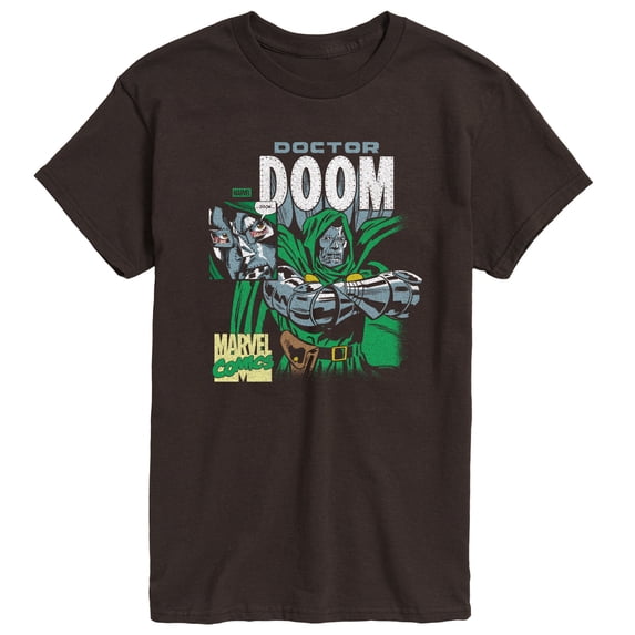 Fantastic Four Retro - Doom Boxes - Men's Short Sleeve Graphic T-Shirt