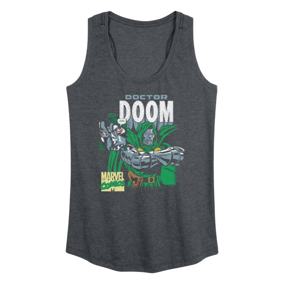 Fantastic Four - Doom Boxes - Women's Racerback Graphic Tank