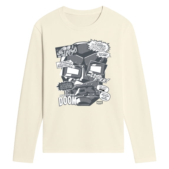 Fantastic Four - Doom Cut Paper - Men's Long Sleeve Graphic T-Shirt
