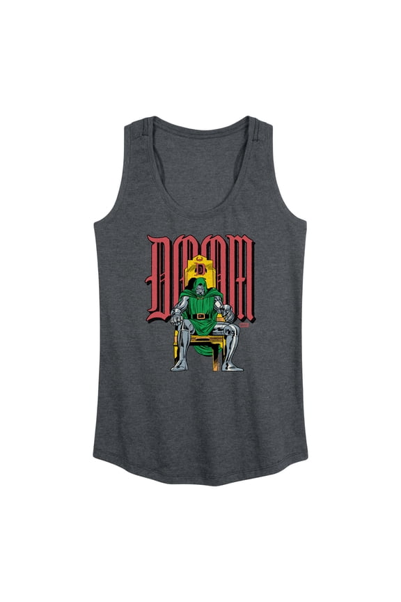 - Doom Throne - Women's Racerback Graphic Tank