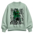 thumbnail image 1 of Fantastic Four - Dr. Doom Comic - Women's Oversized Fleece Crew Sweatshirt, 1 of 3