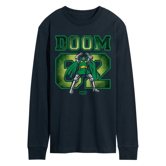 Fantastic Four - Dr. Doom Jersey - Men's Long Sleeve Graphic T-Shirt