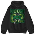 thumbnail image 1 of Fantastic Four - Dr. Doom Jersey - Women's Oversized Fleece Hoodie Sweatshirt, 1 of 3