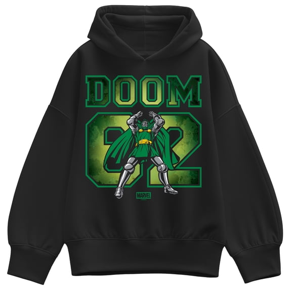 Fantastic Four - Dr. Doom Jersey - Women's Oversized Fleece Hoodie Sweatshirt