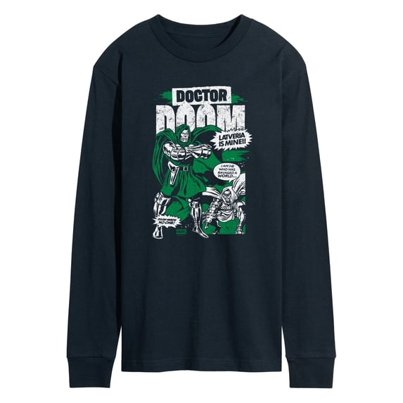 Fantastic Four - Dr. Doom Magazine - Men's Long Sleeve Graphic T-Shirt